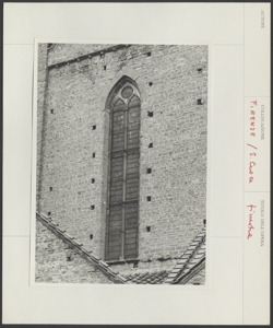 Firenze - S. Croce - Esterno - Particolare - Finestra