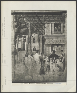Padova - Chiesa degli Eremitani - Cappella Ovetari - Affresco - Martirio di S. Cristoforo - Mantegna
