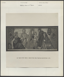 Venezia - Museo di S. Marco - Arazzo - Doge Grimani - Vergine