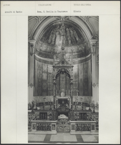Roma - S. Cecilia in Trastevere - Interno - Presbiterio - Ciborio - Arnolfo di Cambio