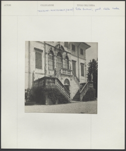 Tricesimo - Villa Deciani - Esterno - Facciata - Scalea - Particolare
