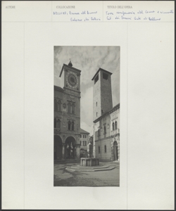 Belluno - Piazza del Duomo - Fontana - Palazzo dei Rettori - Palazzo dei Vescovi - Torre