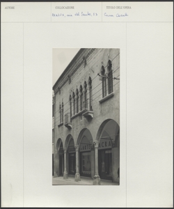 Padova - Via del Santo - Casa Casale