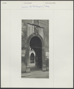 Vicenza - Palazzo Porto Breganze - Esterno - Portale