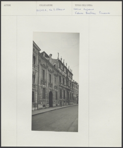 Vicenza - Contrà S. Marco - Palazzo Barbieri Piovene - Palazzo Schio - Facciata