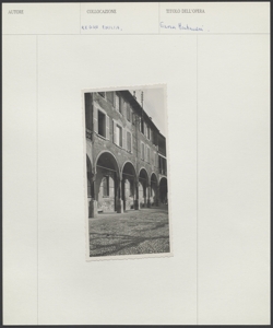 Reggio Emilia - Piazza Fontanesi - Facciata