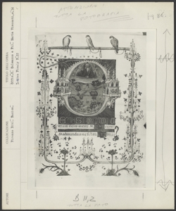 Firenze - Biblioteca Nazionale - Offiziolo Visconti - Miniatura