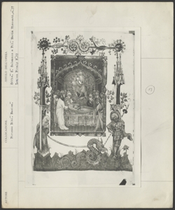 Firenze - Biblioteca Nazionale - Offiziolo Visconti - Miniatura
