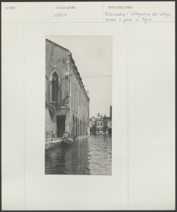 Venezia - Collegio Vecchio - Misericordia - Edificio Architettonico