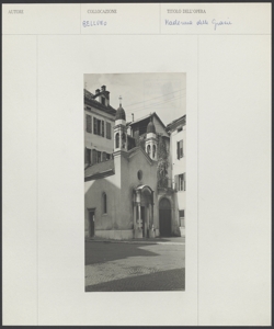 Belluno - Chiesa - Madonna delle Grazie - Edificio Architettonico