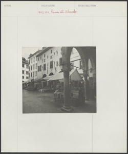 Belluno - Piazza del Mercato - Loggia - Edificio Architettonico