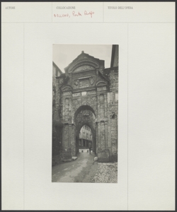 Belluno - Porta Rugo - Edificio Architettonico