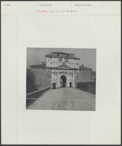 Mantova - Arco di Giulio Romano - Porta Giulia - Edificio Architettonico