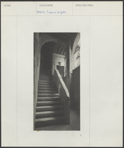 Padova - Ingresso al Ghetto - Scala - Edificio Architettonico