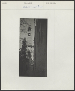 Bergamo - Torre dei Suardi - Edificio Architettonico