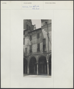 Mantova - Casa dell'Arte della Lana - Porticato - Edificio Architettonico