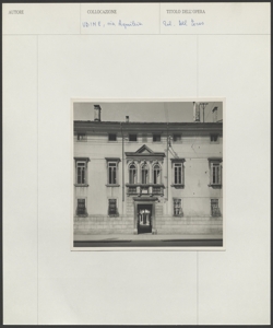 Udine - Via Aquileia - Palazzo del Torso - Edificio Architettonico