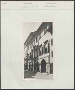 Udine - Via V.Veneto - Palazzo Beretta - Edificio Architettonico