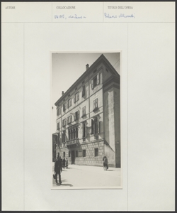 Udine - Via Zanon - Palazzo Muratti - Udificio Architettonico