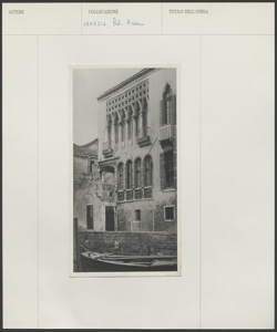 Venezia - Palazzo Ariani - Edificio Architettonico