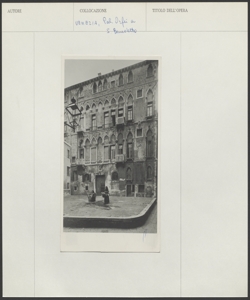 Venezia - Palazzo Orfei - Campo San Benedetto - Edificio Architettonico
