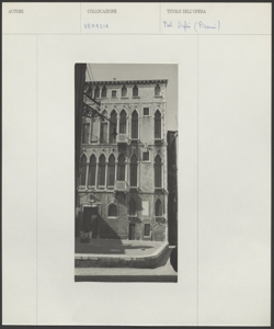 Venezia - Palazzo Orfei Pisano - Edificio Architettonico