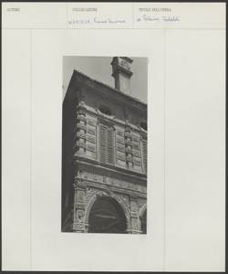 Mantova - Piazza Canossa - Ex Palazzo Tedaldi - Edificio Architettonico