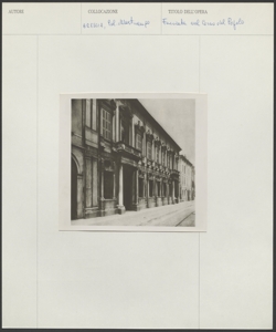 Brescia - Palazzo Martinengo - Corso del Popolo - Edificio Architettonico