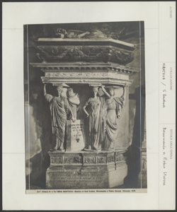 Mantova - Basilica di Sant'Andrea - Monumento a Pietro Strozza - Scultura