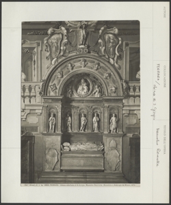 Ferrara - Chiesa - San Giorgio - Mausoleo Roverella - Scultura