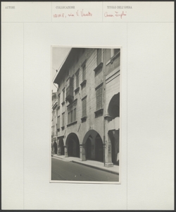 Udine - Casa Zinghi - Via Vittorio Veneto - Edificio Architettonico