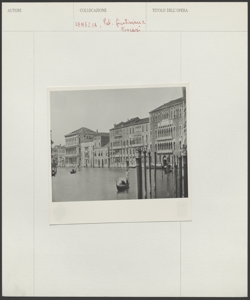 Venezia - Palazzo Giustinian e Foscari - Edificio Architettonico