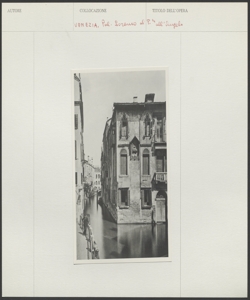 Venezia - Porta all'Angelo - Palazzo Soranzo - Edificio Architettonico