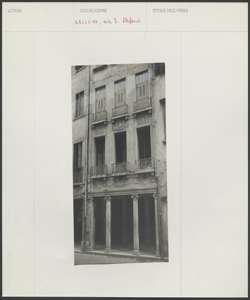 Belluno - Via Santo Stefano - Casa - Edificio Architettonico