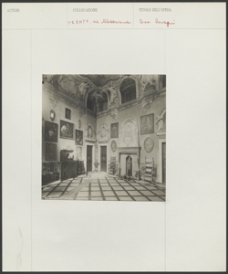 Trento - Via Mazzurana - Casa Ravagni - Interno - Affresco - Edificio Architettonico