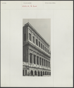 Venezia - La Zecca - Edificio Architettonico
