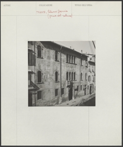 Trento - Palazzo Geremia - Affreschi - Edificio Architettonico