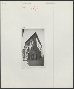 Trento - Palazzo Da Monte Bertagnolli - Edificio Architettonico