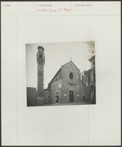Vicenza - Chiesa di San Felice - Edificio Architettonico