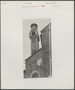 Vicenza - Chiesa di San Felice - Campanile - Edificio Architettonico