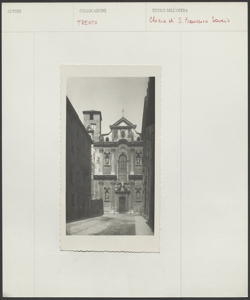 Trento - Chiesa di San Francesco Saverio - Edificio Architettonico