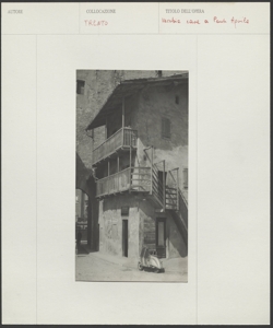 Trento - Vecchia Casa - Ponte Aquila - Edificio Architettonico