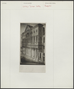 Como - Liceo Volta - Rilievo - Prospetto