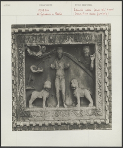 Venezia - Chiesa Santi Giovanni e Paolo - Daniele nella Fossa dei leoni - Bassorilievo - Scultura