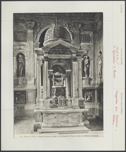 Venezia - Chiesa dei Santi Giovanni e Paolo - Cappella del Rosario - Altare