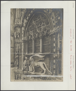 Venezia - Palazzo Ducale - Porta della Carta - Scultura
