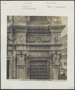 Venezia - Palazzo Camerlenghi - Pilastri - Trabeazione - Edificio Architettonico