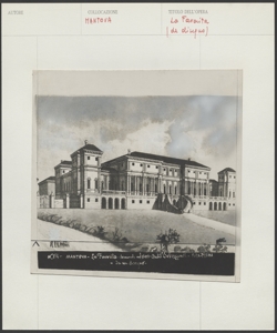 Mantova - La Favorita - Disegno