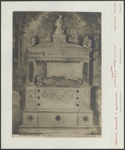 Saluzzo - Chiesa San Giovanni - Capitolo - Monumento Funebre Galeazzo Cavassa - Scultura