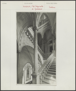 Piacenza - Palazzo Anguissola di Grazzano - Scalone - Edificio Architettonico